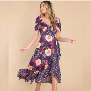 Band of gypsies maxi dress - red dress boutique